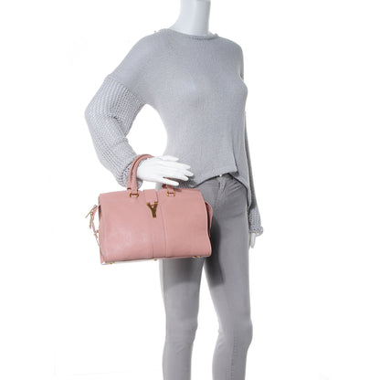 Saint Laurent Sheepskin Leather Mini Cabas ChYc Bag Pink 2 of 9