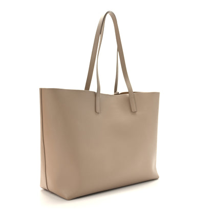 Saint Laurent Calfskin Large Shopping Tote Dark Beige 4 of 10