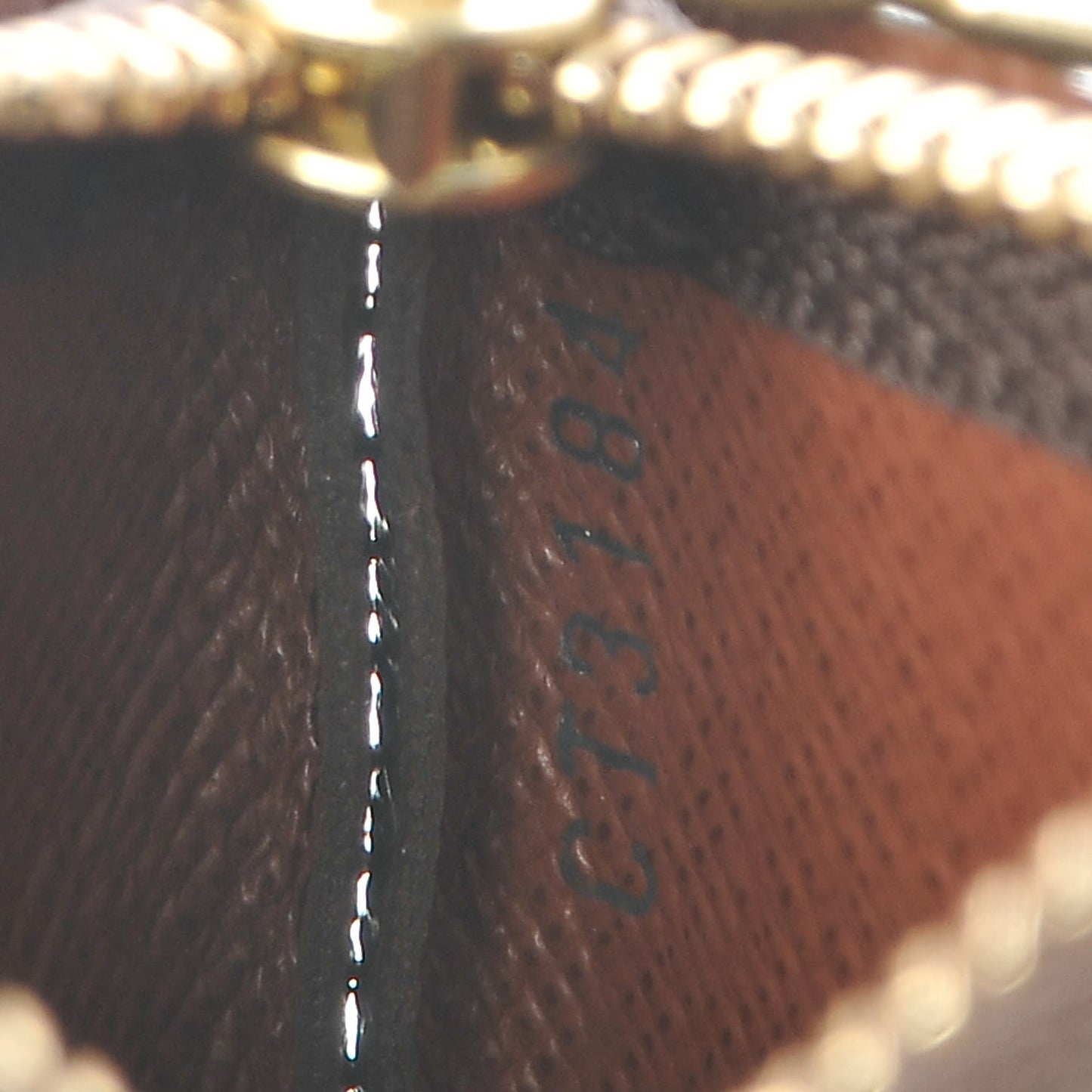 Monogram Key Pouch
