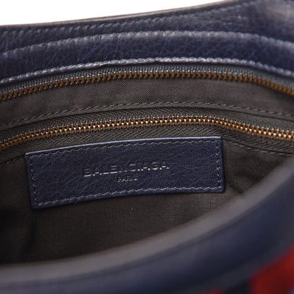 Balenciaga Veau Arena Multicolore Classic Hardware S City Bleu Nuit Rouge 8 of 9