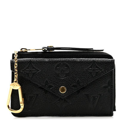 Louis Vuitton Empreinte Recto Verso Card Holder Black 1 of 6