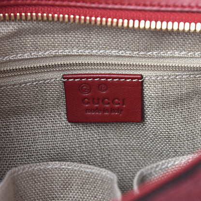 Gucci Microguccissima Small Bree Tote Red 6 of 9