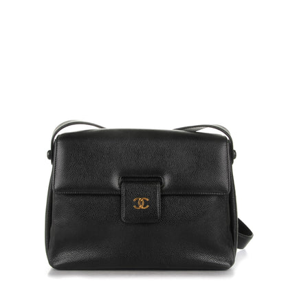 Chanel Caviar Medium Shoulder Bag Black 1 of 8