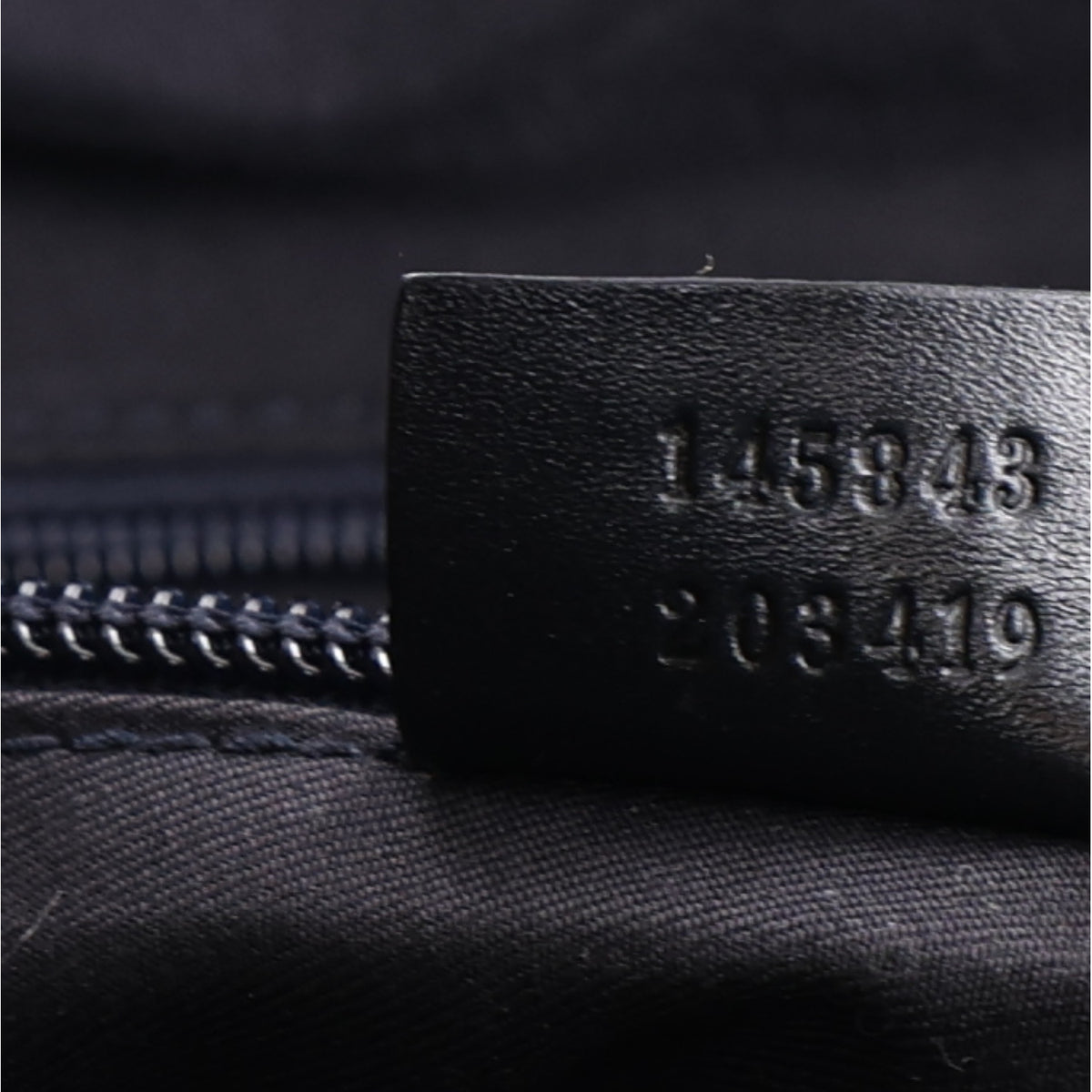 Guccissima Large Tote Black