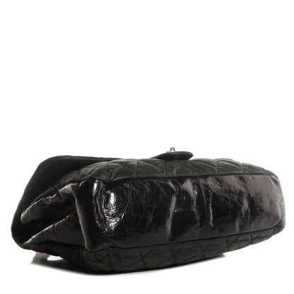 Chanel Iridescent Calfskin In The Mix Jumbo Flap Black 4 of 8