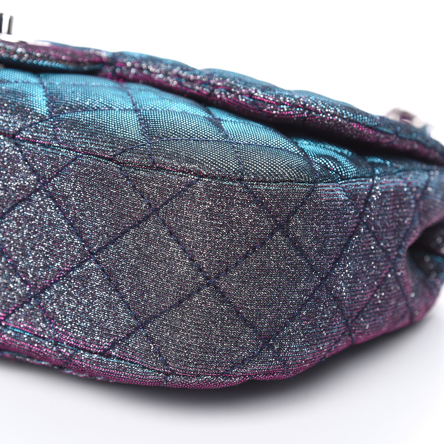 Iridescent Glitter Fabric Jumbo Single Flap Multicolor