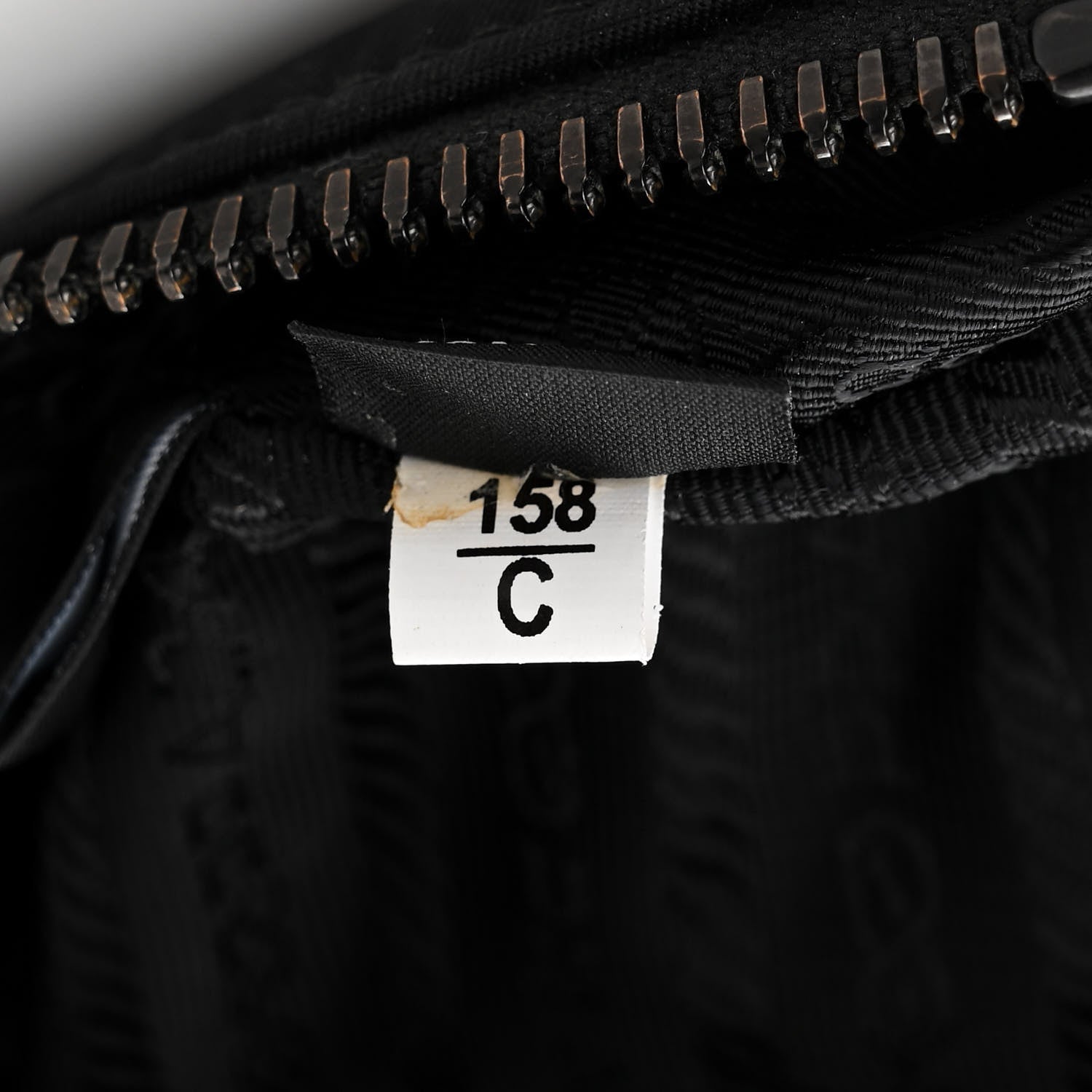 Prada Re-Nylon Saffiano Pocket Zippered Shoulder Bag Black 8 of 11