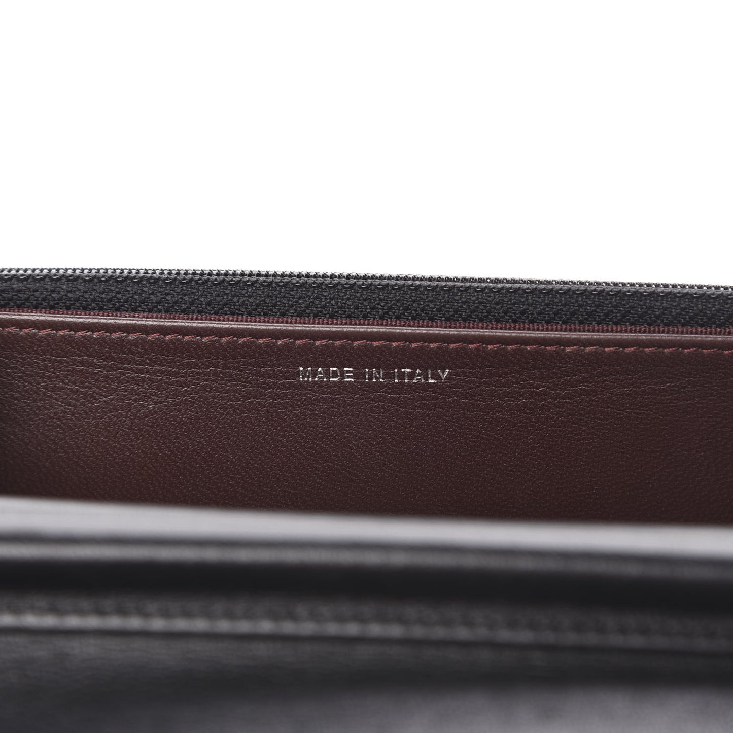 Lambskin Quilted Wallet On Chain WOC Black