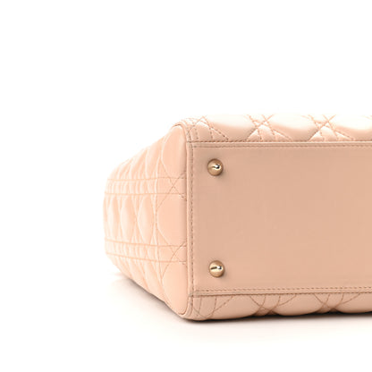 Christian Dior Lambskin Cannage Medium Lady Dior Light Pink 7 of 10