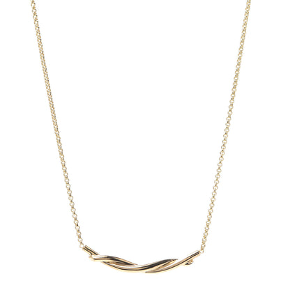 Cartier 18K Yellow Gold Entrelaces Pendant Necklace 1 of 6
