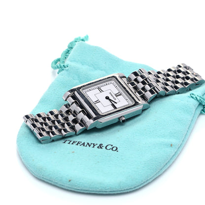 Tiffany Stainless Steel 28mm Classic Square Quartz Watch 5 of 5