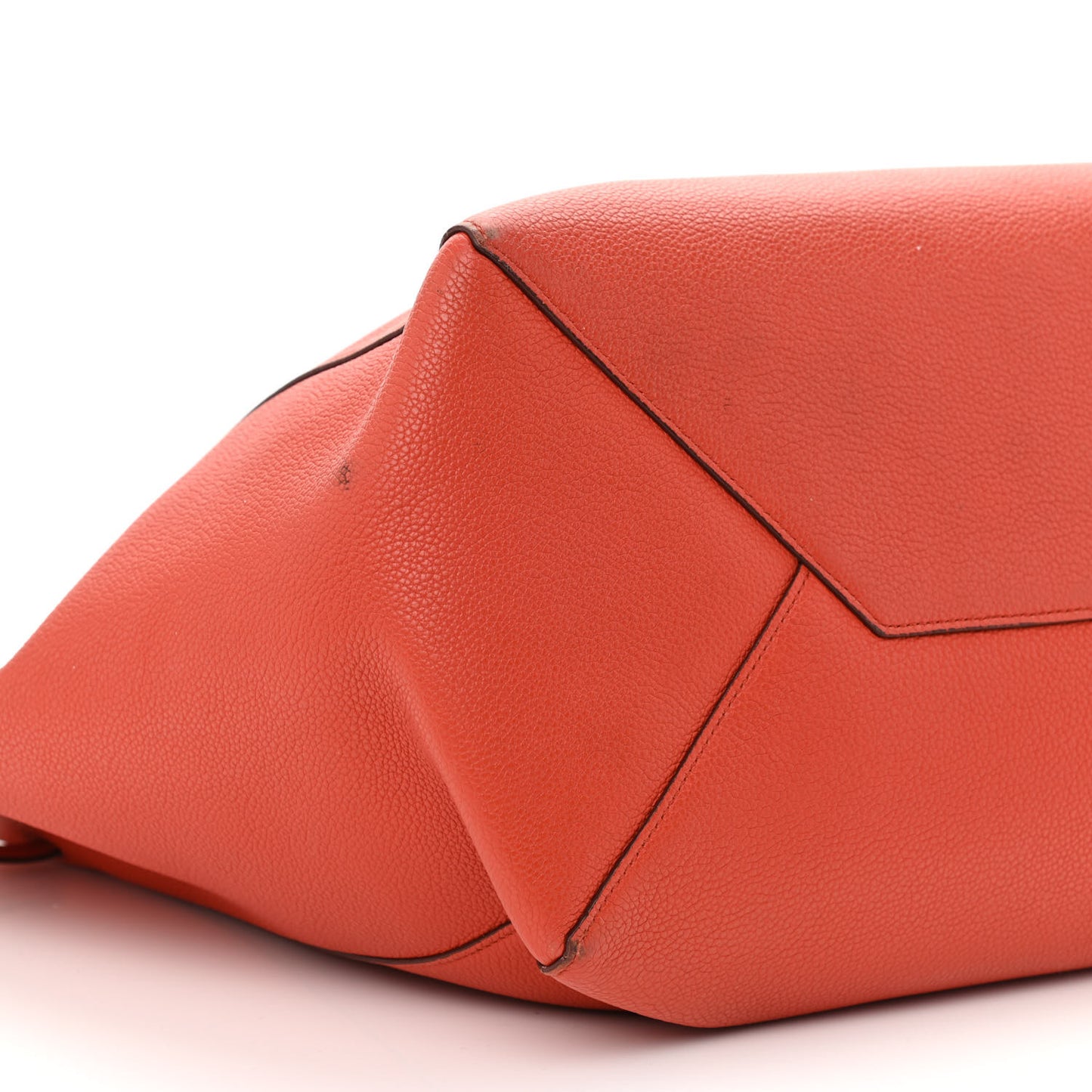 Soft Grained Calfskin Small Belt Cabas Phantom Brick