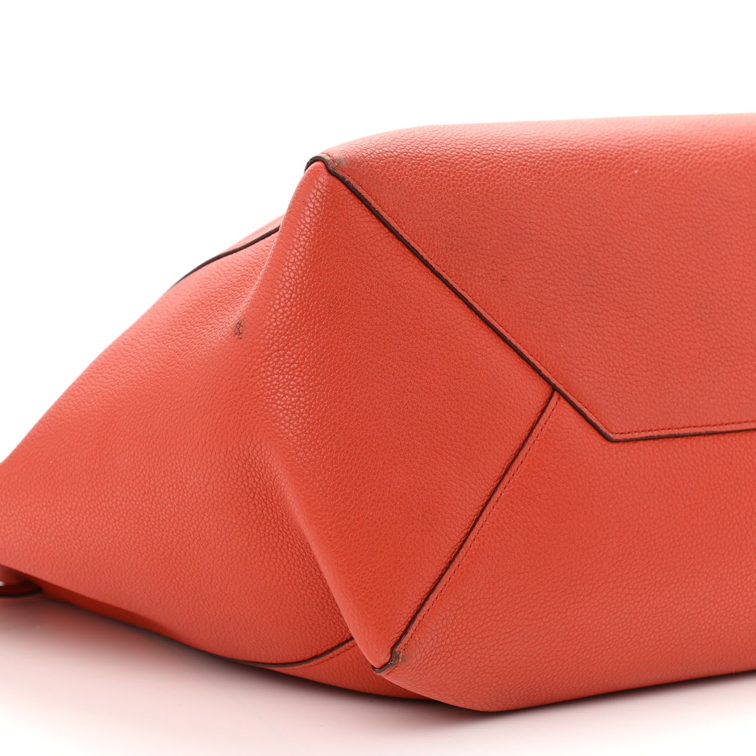 Celine Soft Grained Calfskin Small Belt Cabas Phantom Brick 10 of 15