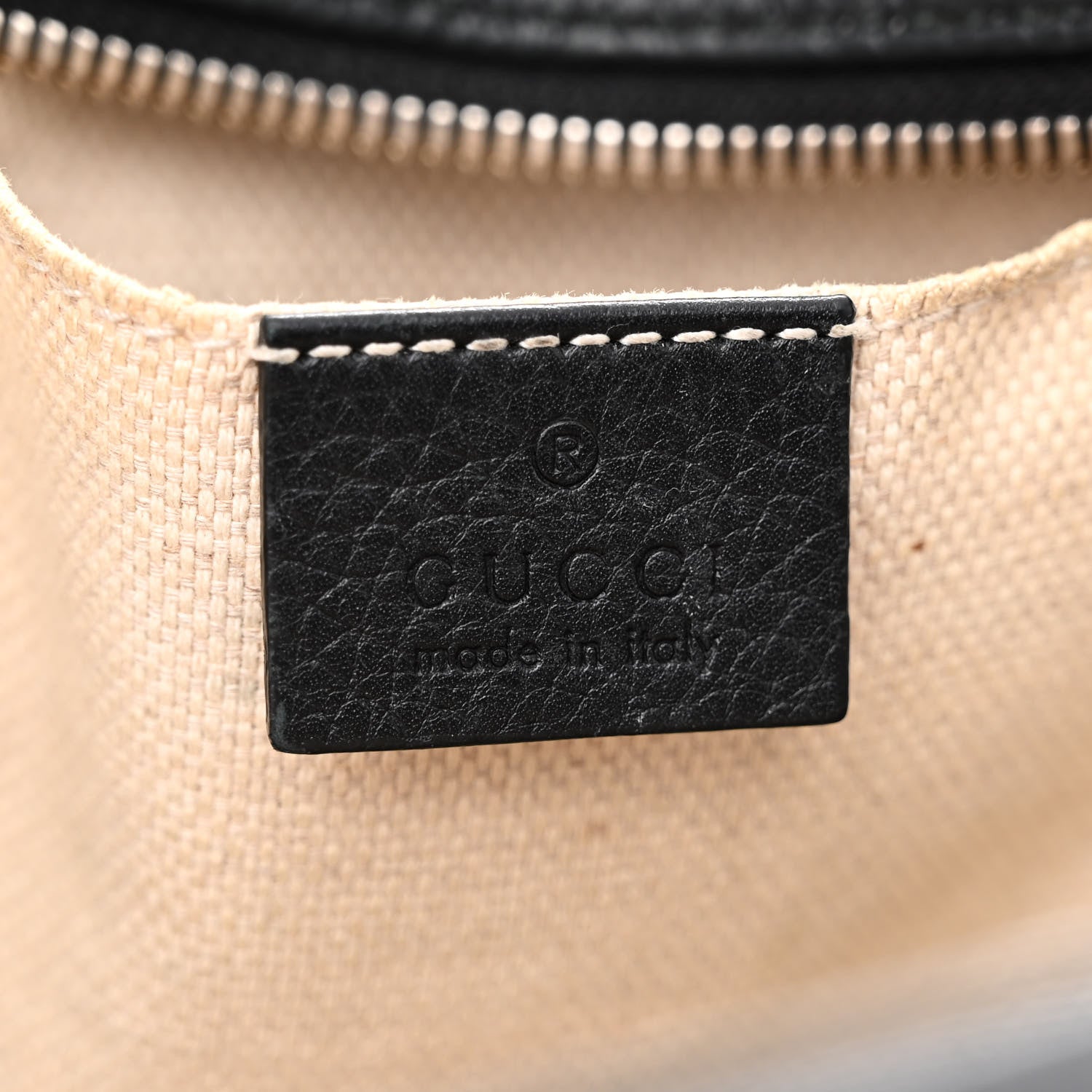 Gucci Pebbled Calfskin Small Soho Disco Bag Black 6 of 13