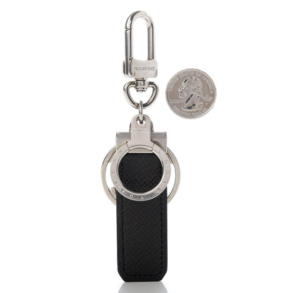 Louis Vuitton Taiga Calfskin LV Club Key Holder Ardoise 2 of 3