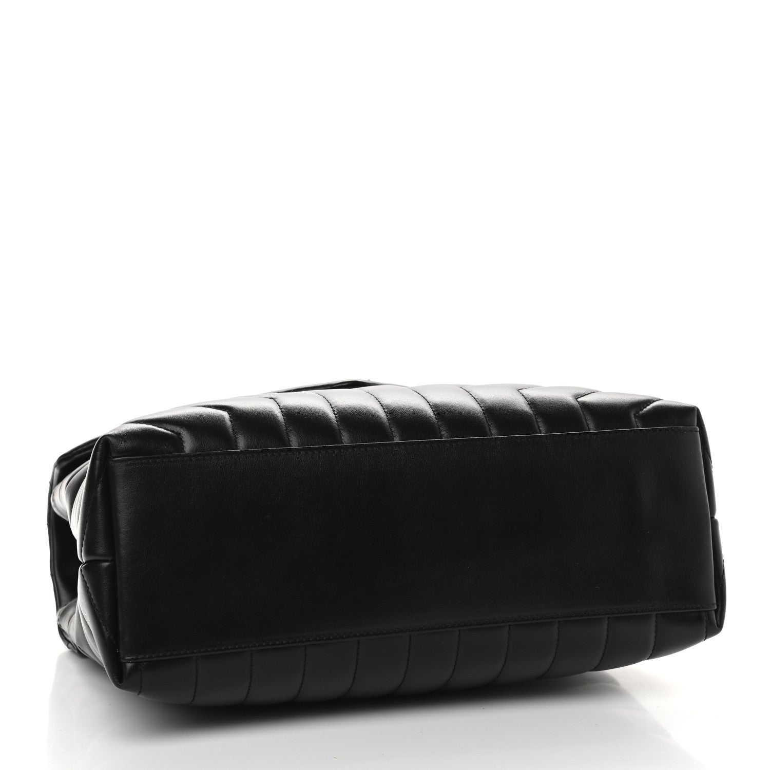 Saint Laurent Calfskin Y Quilted Monogram Medium Loulou Chain Satchel Black 4 of 9