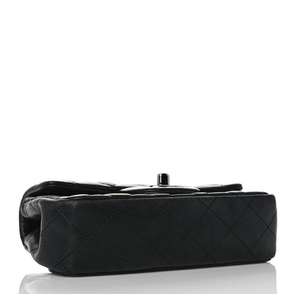 Chanel Lambskin Quilted Extra Mini Rectangular Flap Black 4 of 9
