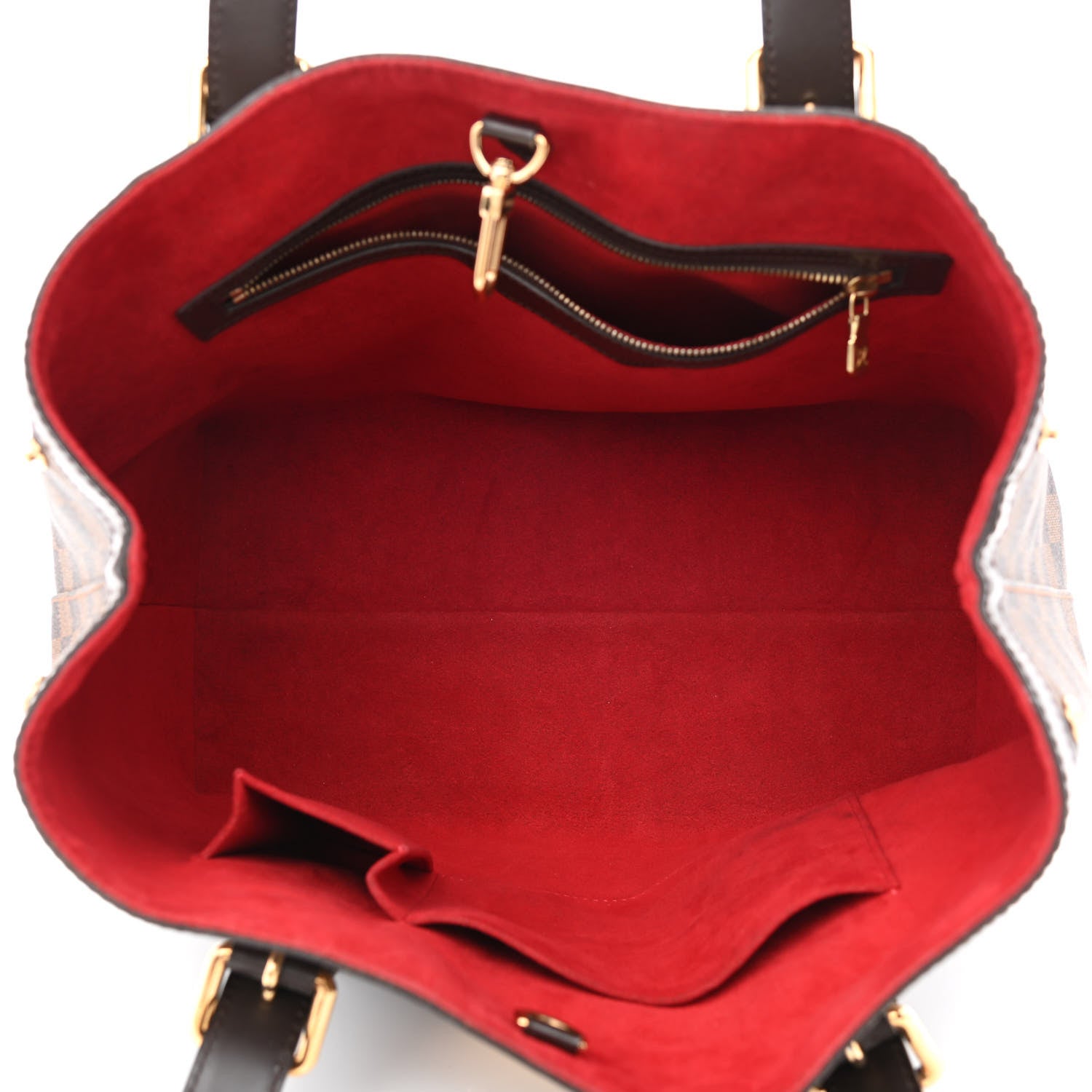 Louis Vuitton Damier Ebene Hampstead MM 5 of 9