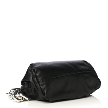 Bottega Veneta Calfskin The Pouch Chain Black 7 of 8
