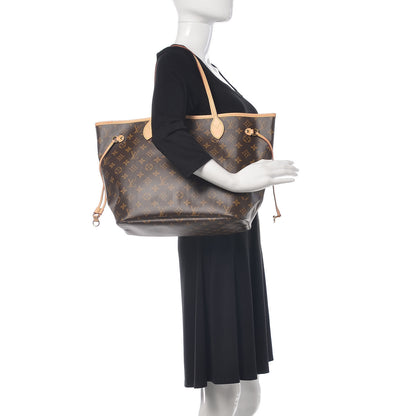 Louis Vuitton Monogram Neo Neverfull MM Rose Ballerine 2 of 10