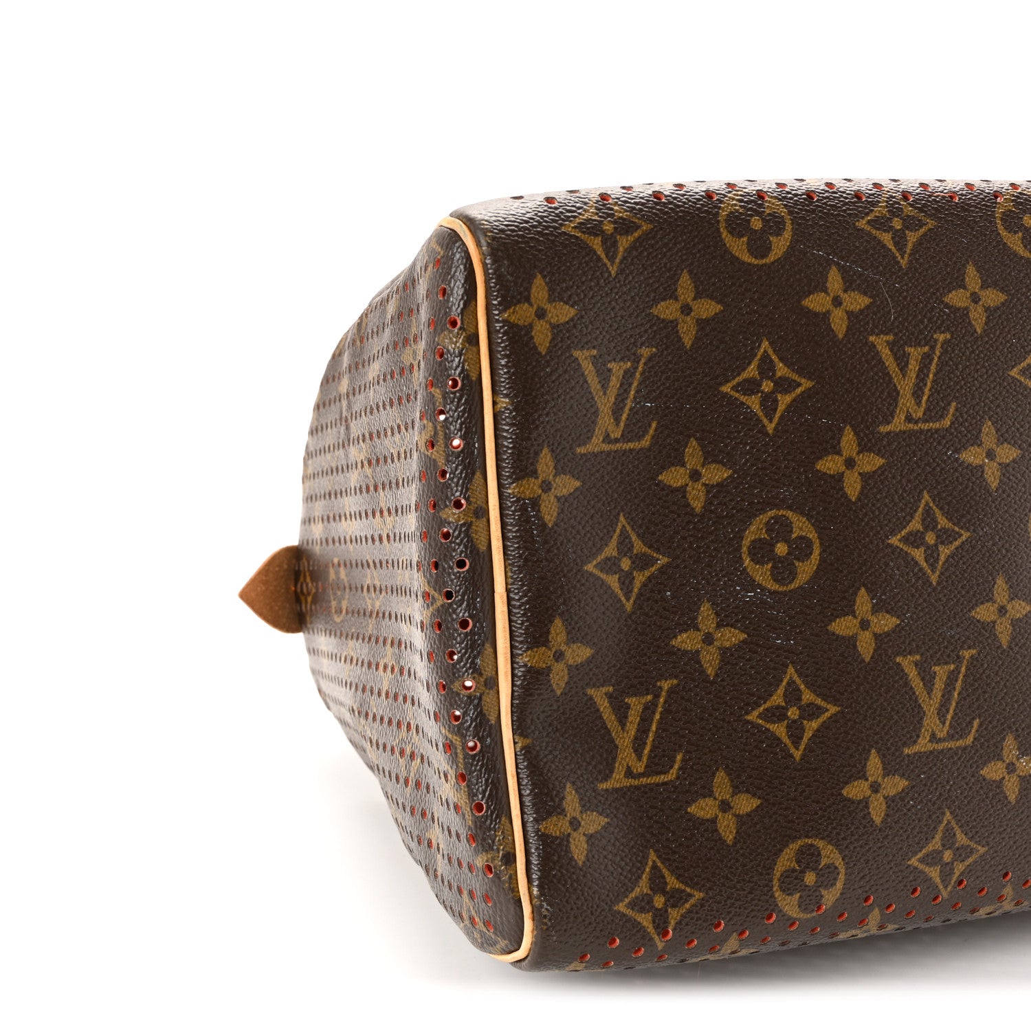 Louis Vuitton Monogram Perforated Speedy 30 Orange 14 of 17