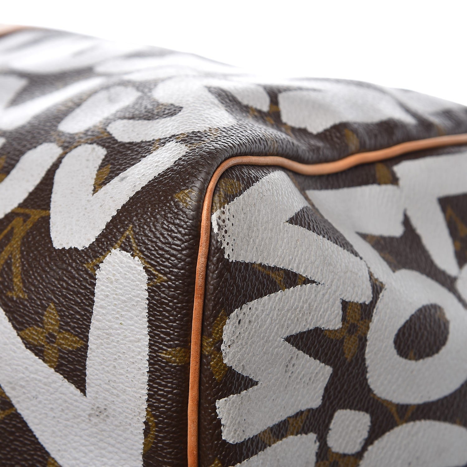 Louis Vuitton Graffiti Keepall 50 Silver 19 of 19