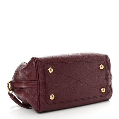 Louis Vuitton Empreinte Monogram Speedy Bandouliere 25 Wine 4 of 13
