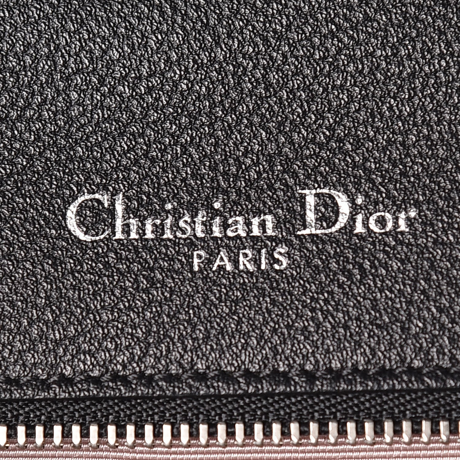 Christian Dior Grained Calfskin Medium Diorama Flap Bag Black 8 of 12