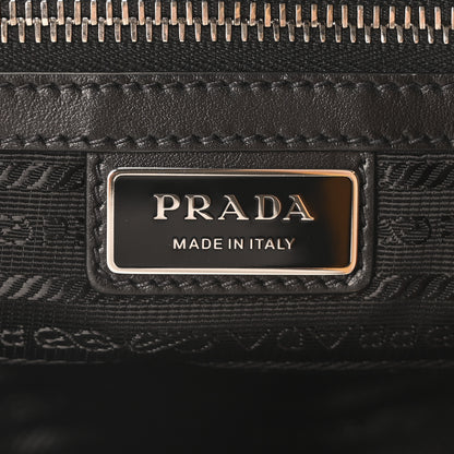 Prada Vitello Daino Medium Messenger Bag Black 6 of 9