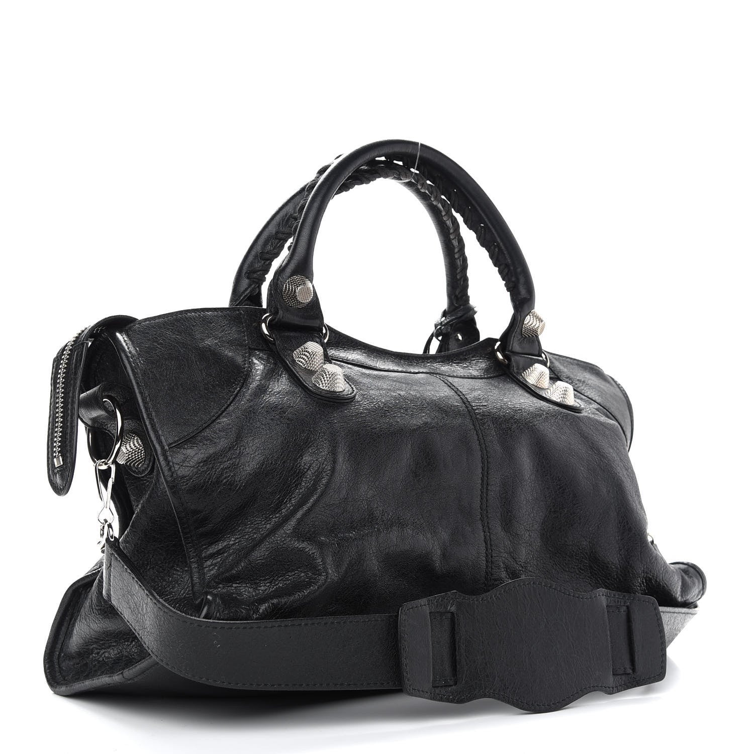 Balenciaga Agneau Giant 21 Silver Hardware Part Time Black 3 of 10