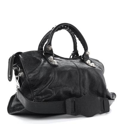 Balenciaga Agneau Giant 21 Silver Hardware Part Time Black 3 of 10