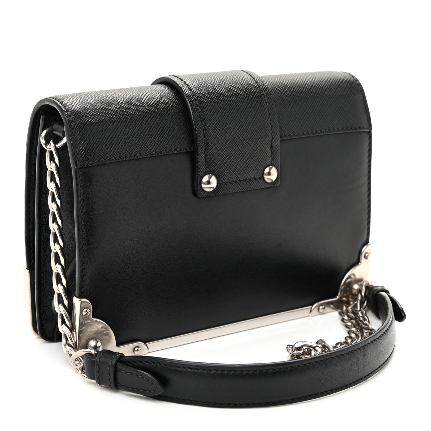 City Calf Saffiano Cahier Astrology Bag Black Black