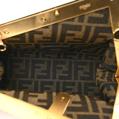 Fendi Shiny Nappa Snakeskin Small Fendi First Nuvola Roccia 5 of 9