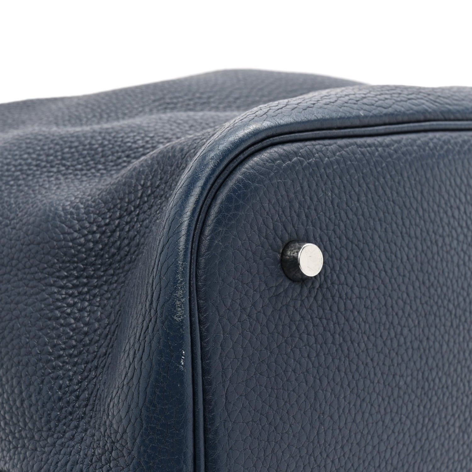 Hermes Taurillon Clemence Picotin Lock TGM Bleu Abysse 11 of 12
