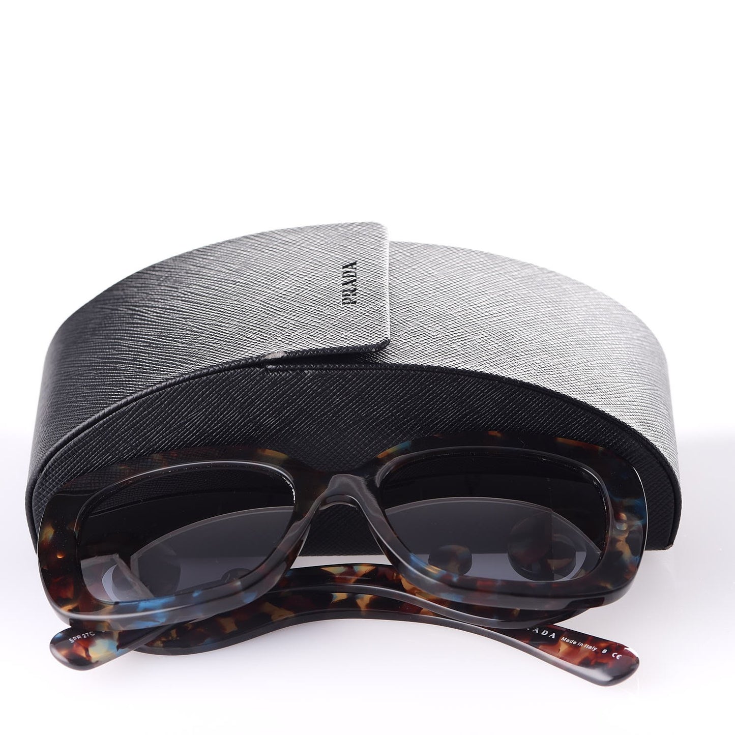 Acetate Baroque Sunglasses SPR 27O Blue Tortoise