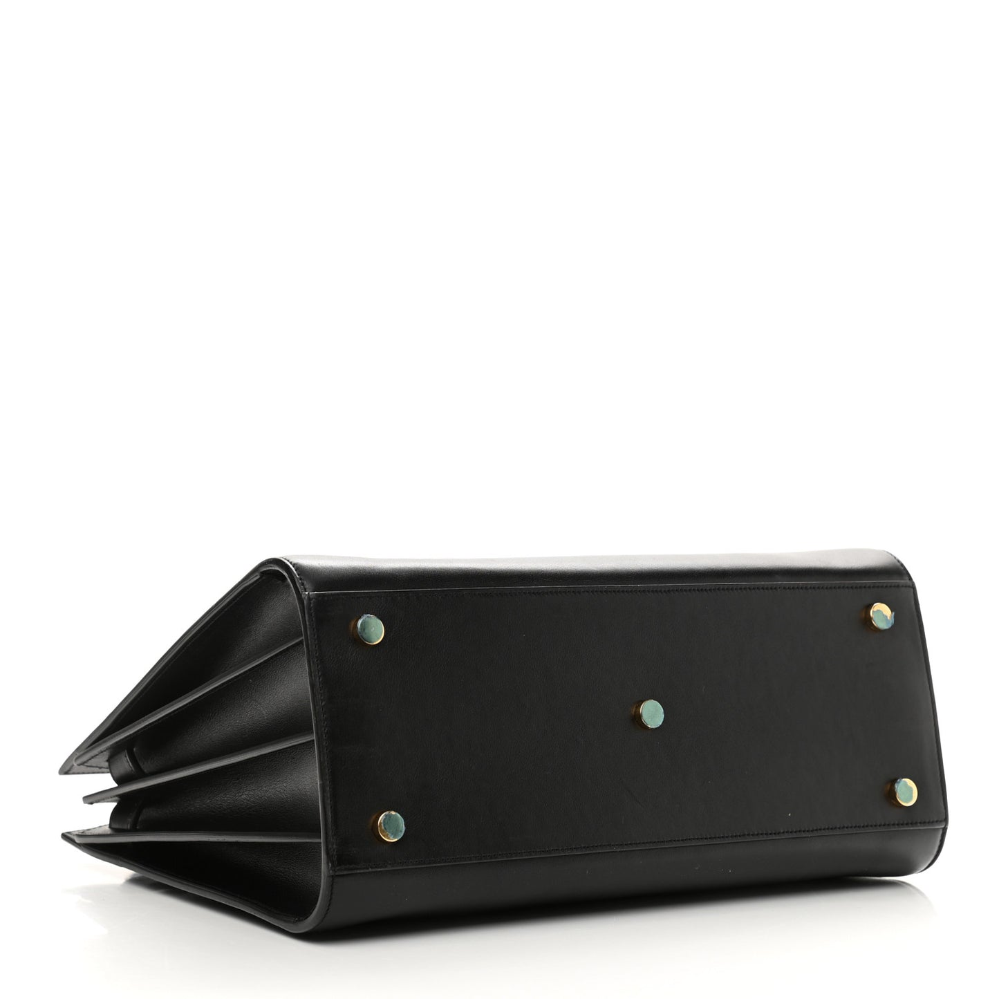 Calfskin Small Sac De Jour Black