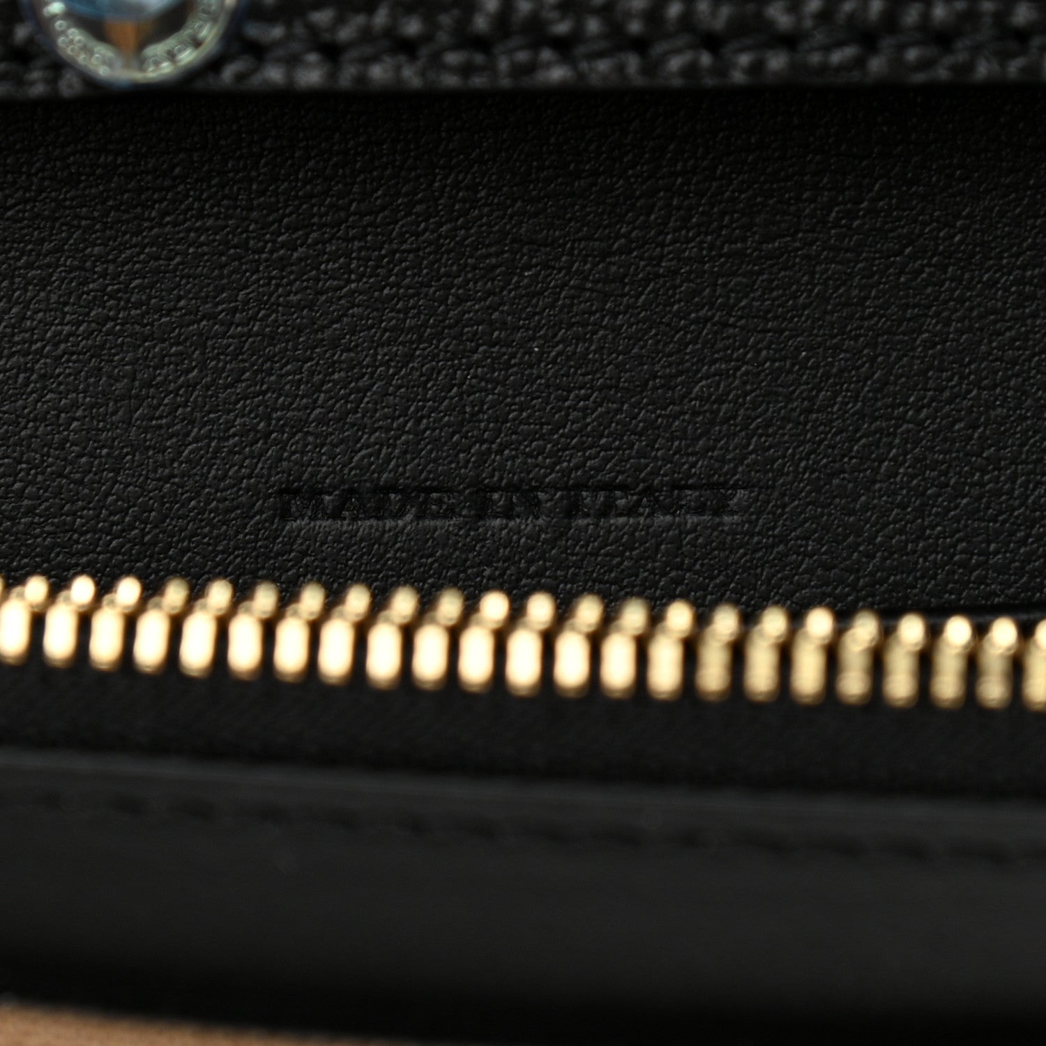 Burberry Derby Calfskin House Check Wallet On Chain Black 7 of 10