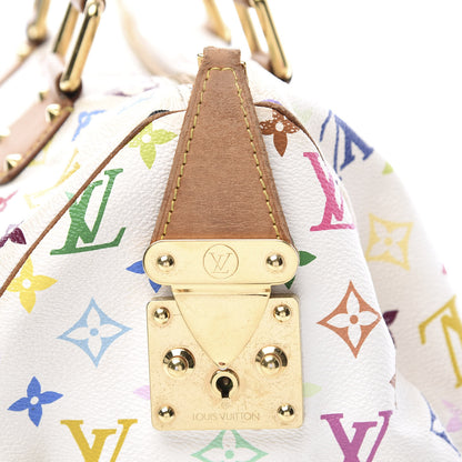 Louis Vuitton Monogram Multicolor Speedy 30 White 10 of 12