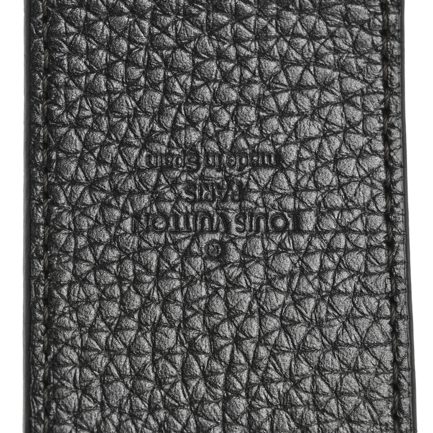 Louis Vuitton Taurillon Bandouliere Shoulder Strap Black 4 of 7