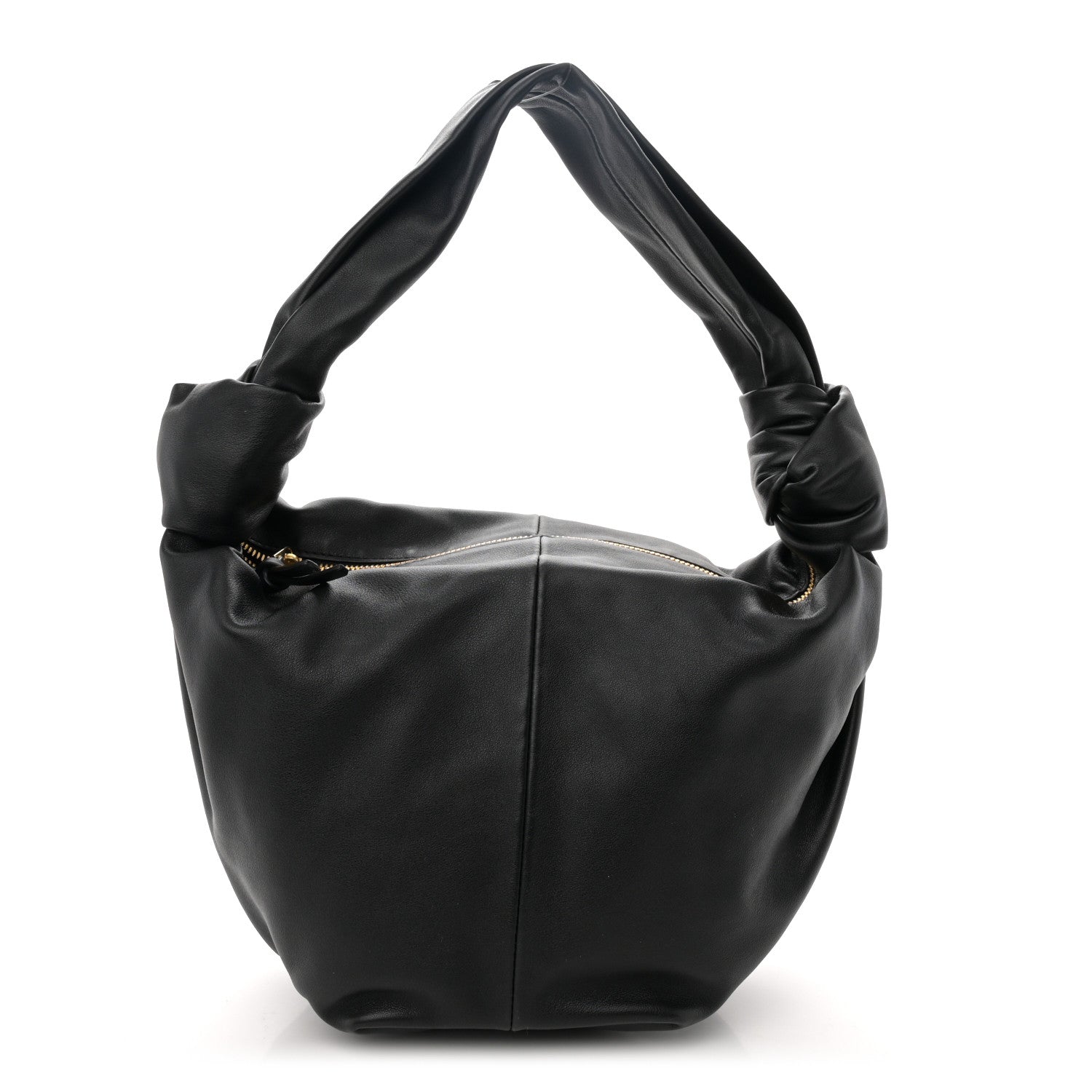 Bottega Veneta Calfskin Teen Double Knot Hobo Black 1 of 8