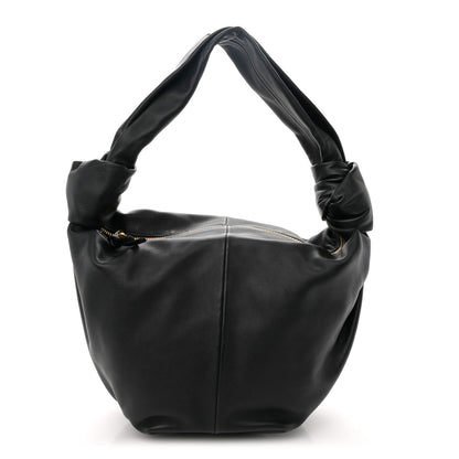 Bottega Veneta Calfskin Teen Double Knot Hobo Black 1 of 8