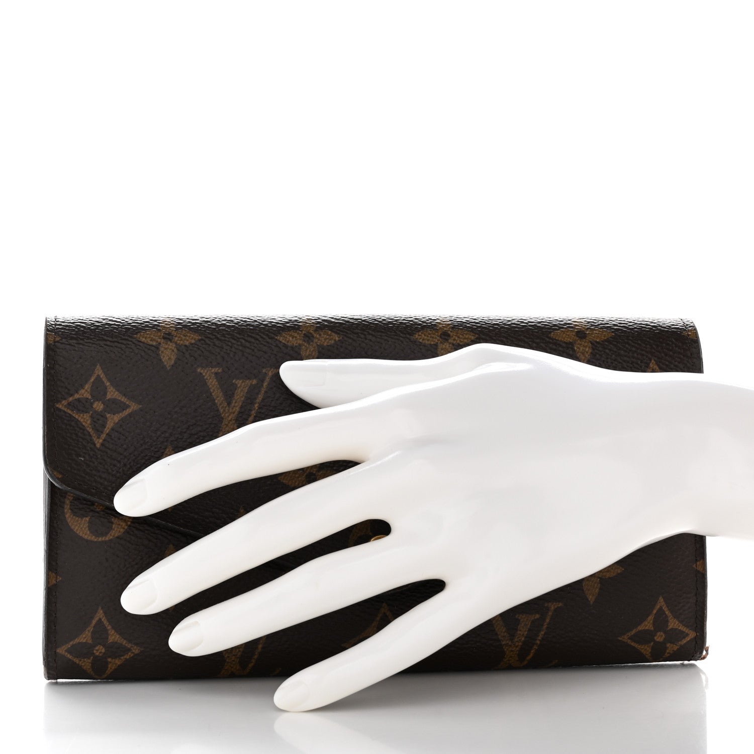 Louis Vuitton Monogram Sarah Wallet NM Rose Ballerine 2 of 16