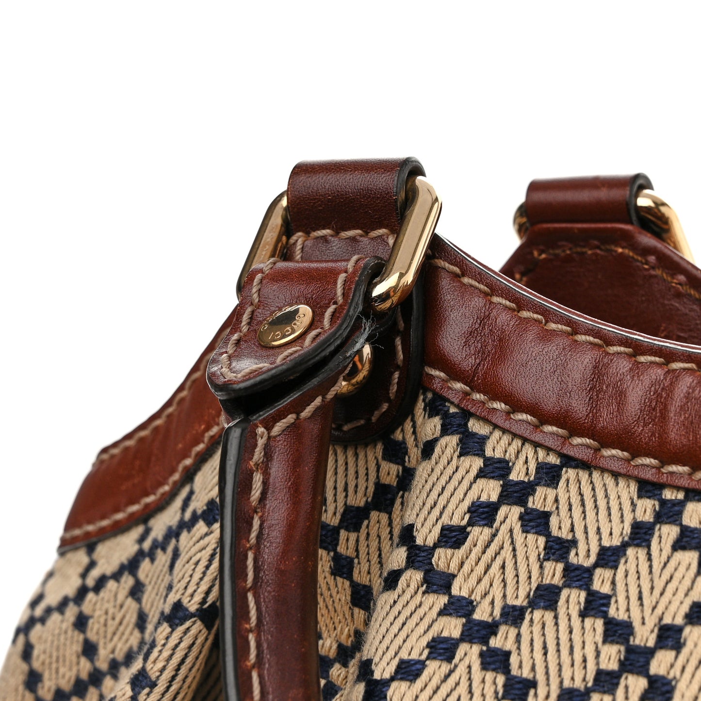 Diamante Medium Sukey Tote Brown