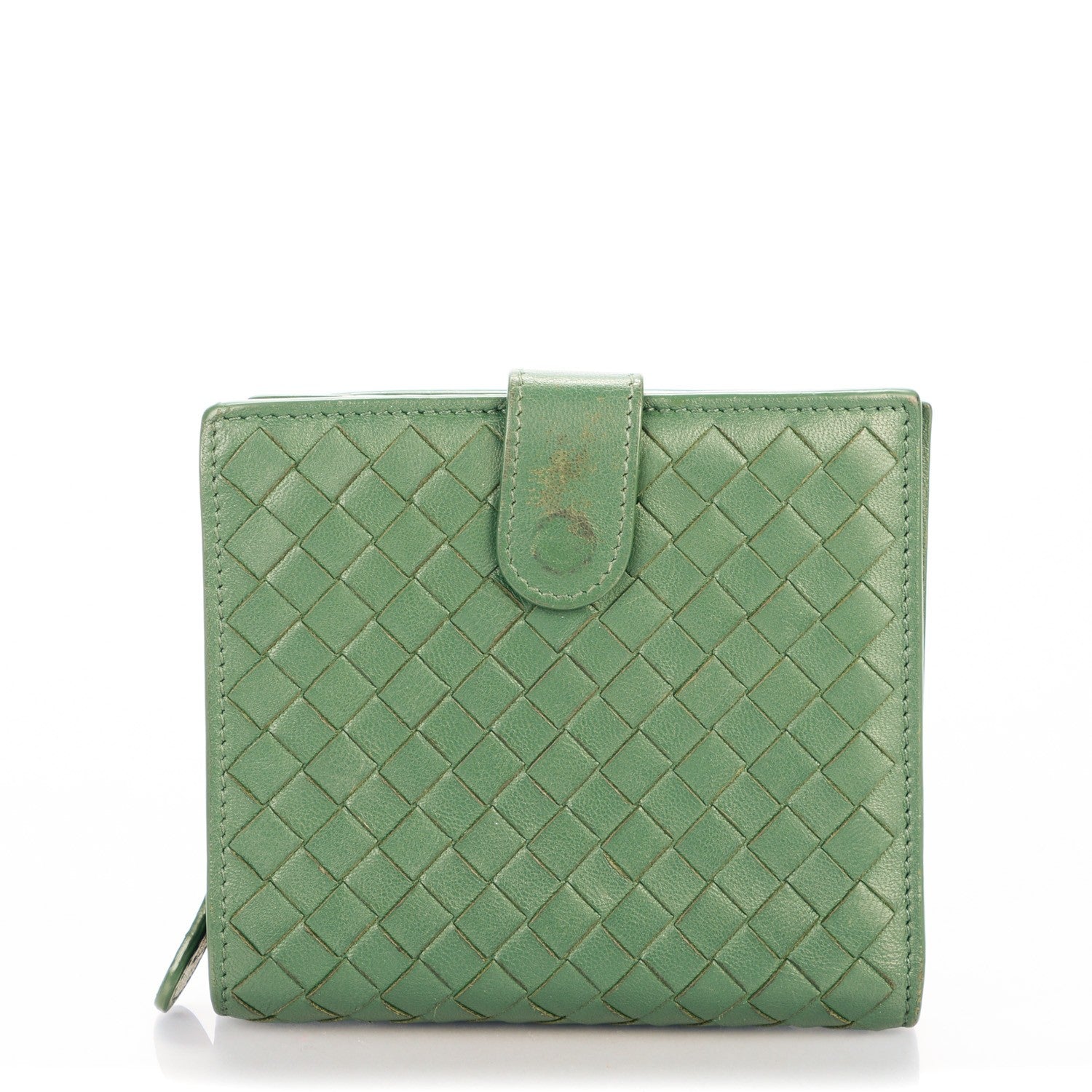 Bottega Veneta Nappa Intrecciato Mini Wallet Bottle 1 of 8