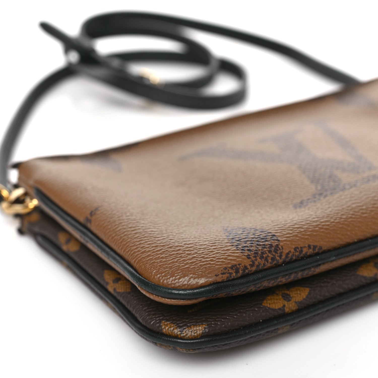 Louis Vuitton Reverse Monogram Giant Double Zip Pochette 8 of 10