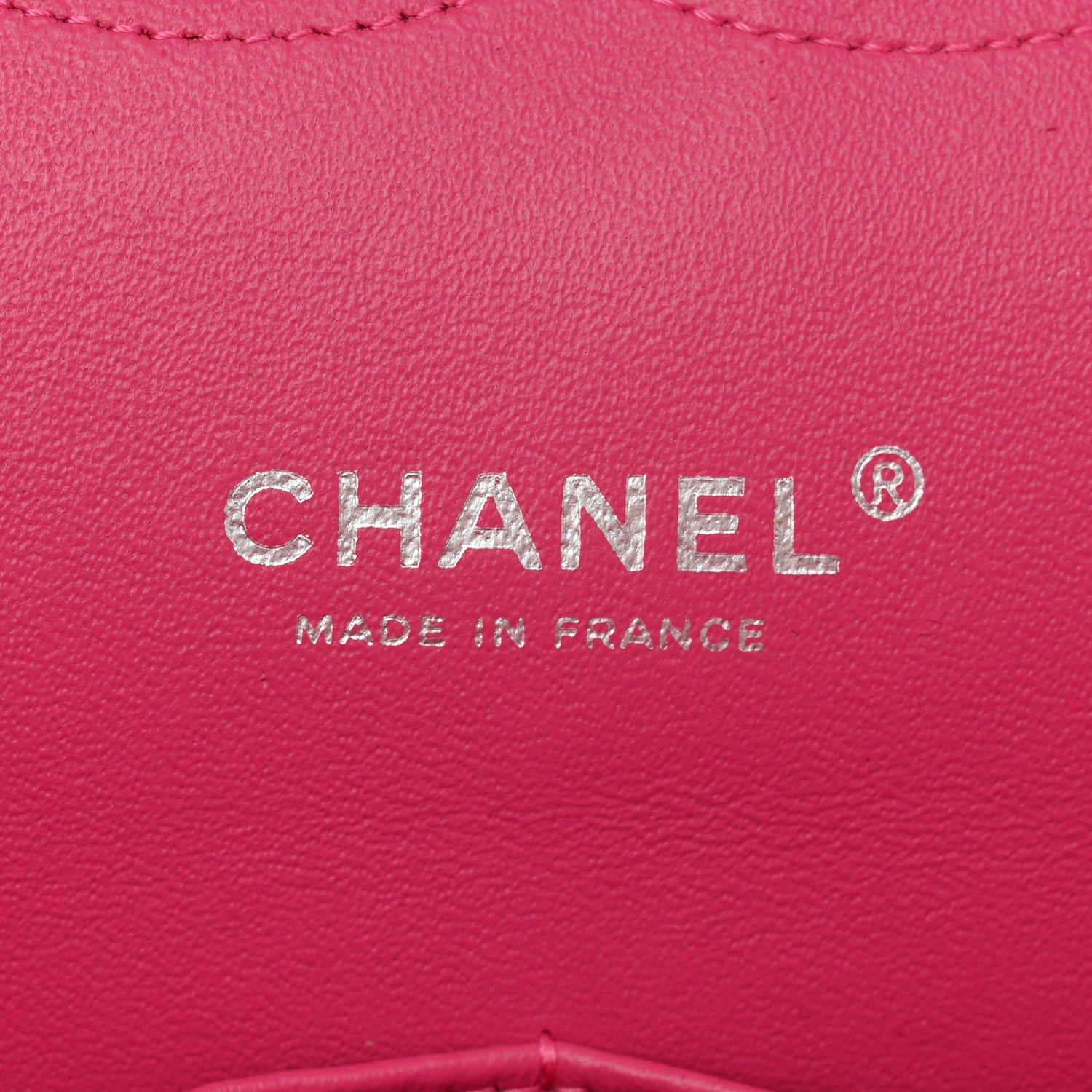 Chanel Patent Maxi Quilted Double Flap Fuchsia 6 of 12