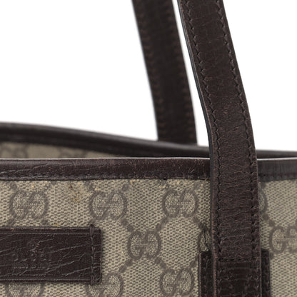 Gucci GG Supreme Monogram Small Joy Tote Dark Brown 11 of 16