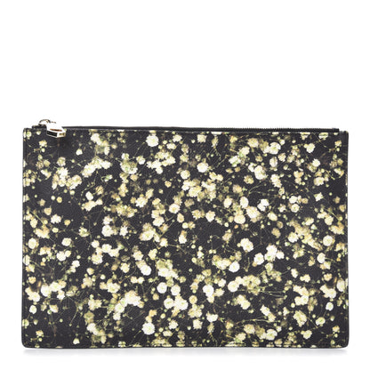 Givenchy Coated Canvas Baby's Breath Print Medium Zip Pouch 1 of 8