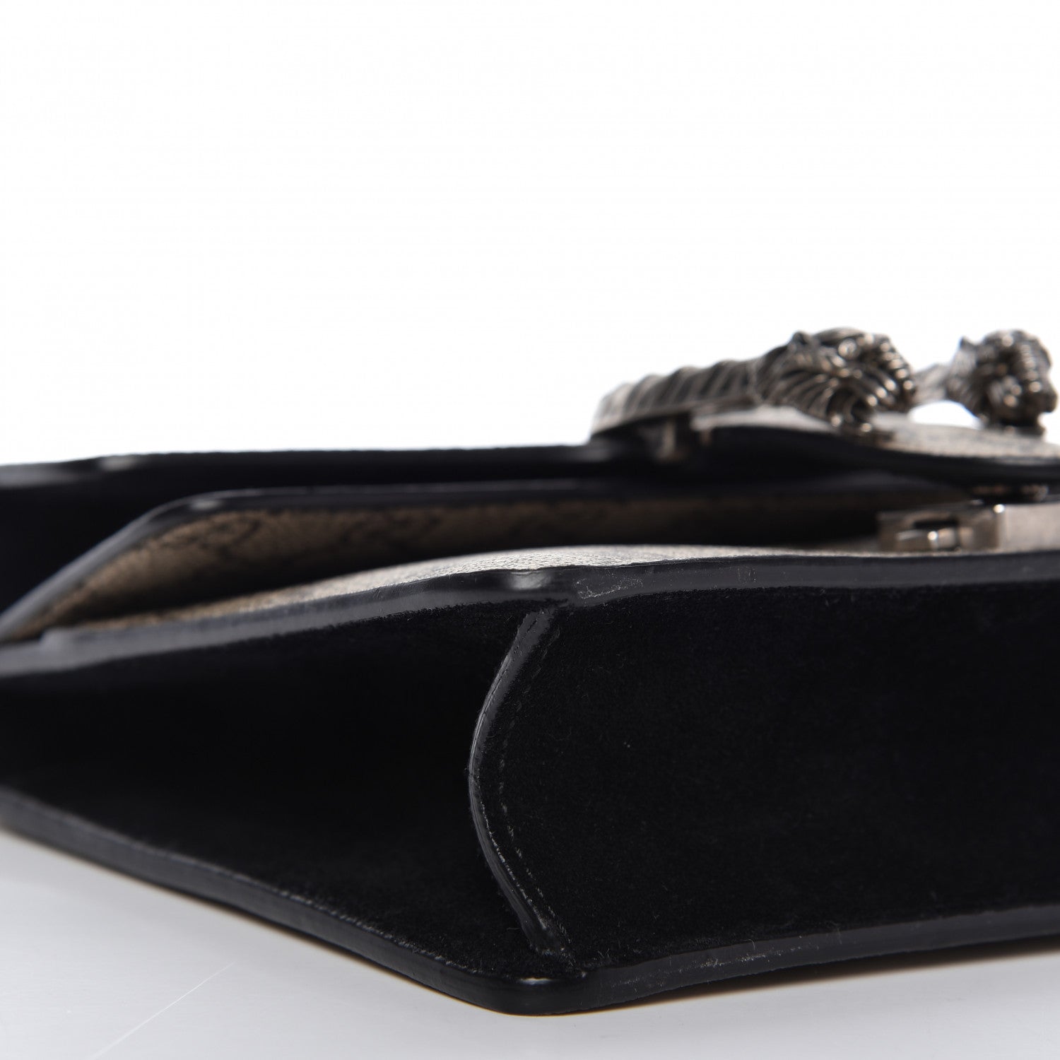 Gucci GG Supreme Monogram Mini Dionysus Shoulder Bag Black 6 of 10