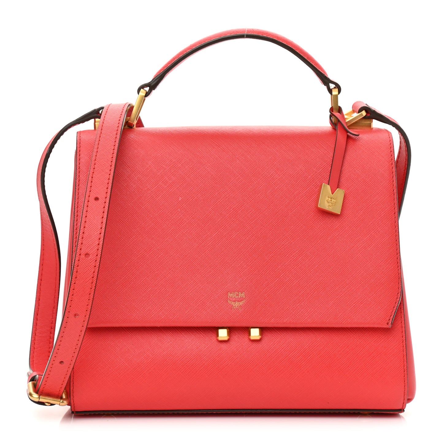 Saffiano Top Handle Crossbody